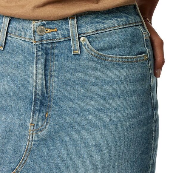 Signature Denim Women's Heritage Maxi Skirt Size 12 - Soft & Stretchy - Picture 4 of 7